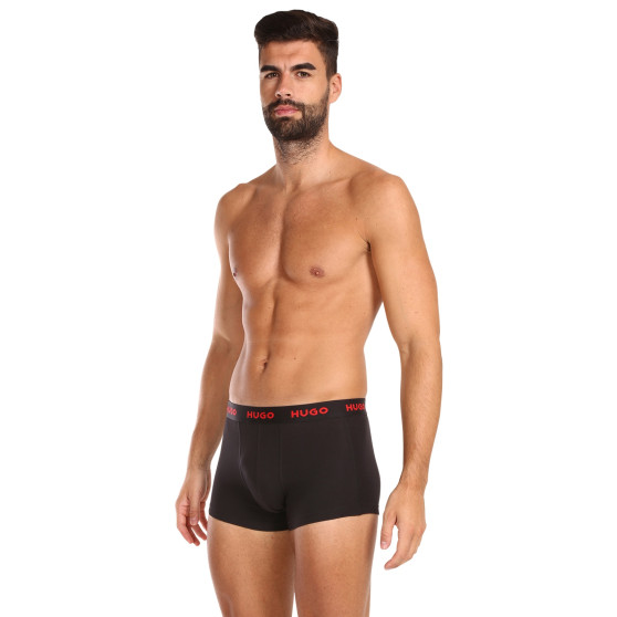 3PACK Boxershorts för herrar HUGO multicolour (50469766 303)