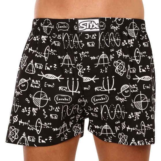 10PACK Boxershorts för herrar Styx art classic rubber flerfärgad (10A130901467892)