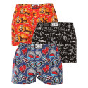 3PACK Boxershorts för herrar Styx art classic rubber flerfärgad (3A15462)