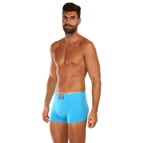 3PACK Boxershorts för herrar Styx klassisk elastisk flerfärgad (3Q96019)