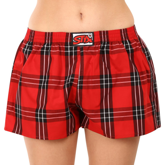 3PACK damshorts Styx klassisk elastisk flerfärgad (3K10236)