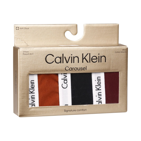 3PACK damtrosor Calvin Klein multicolour (QD5146E-HVT)