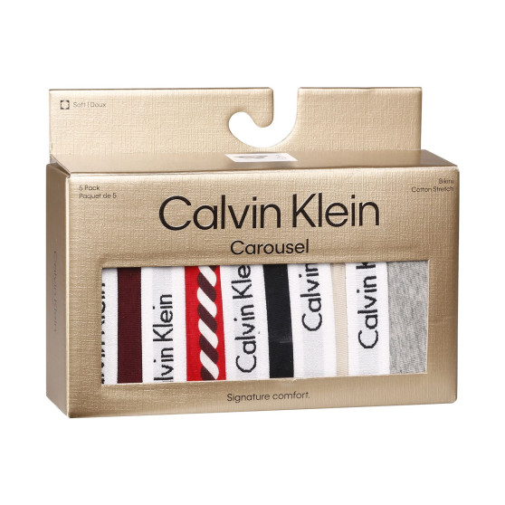 5PACK damtrosor Calvin Klein multicolour (QD5144E-I23)