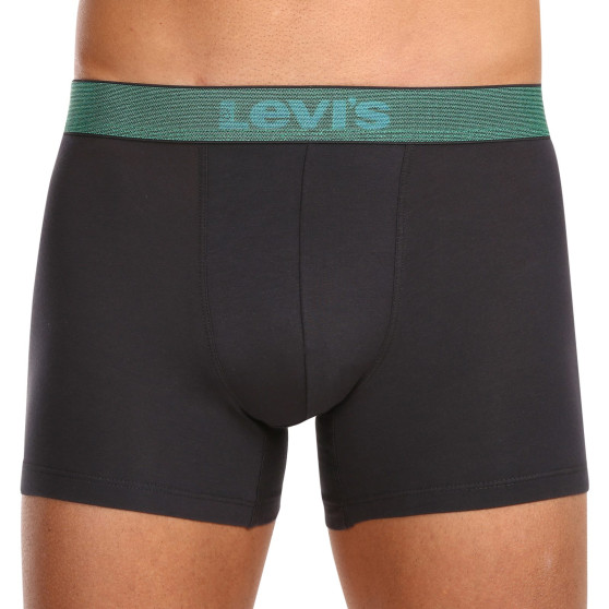 3PACK Boxershorts för herrar Levis svart (701224662 001)