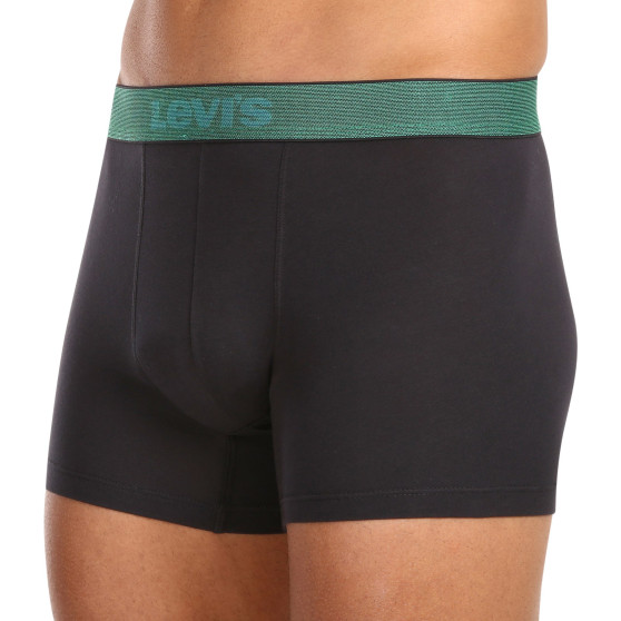 3PACK Boxershorts för herrar Levis svart (701224662 001)