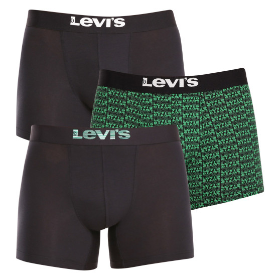 3PACK Boxershorts för herrar Levis multicolour (701224664 001)