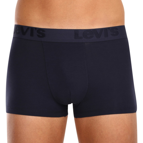 3PACK Boxershorts för herrar Levis mörkblå (905042001 002)