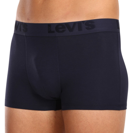 3PACK Boxershorts för herrar Levis mörkblå (905042001 002)