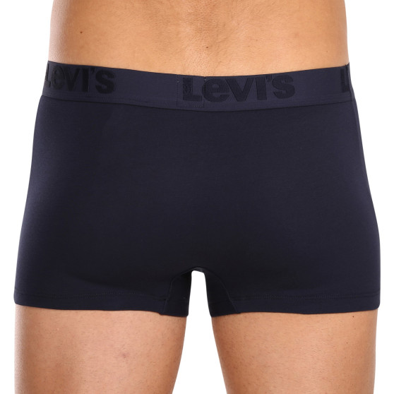 3PACK Boxershorts för herrar Levis mörkblå (905042001 002)