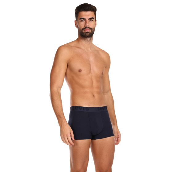 3PACK Boxershorts för herrar Levis mörkblå (905042001 002)