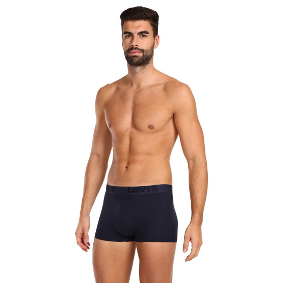 3PACK Boxershorts för herrar Levis mörkblå (905042001 002)