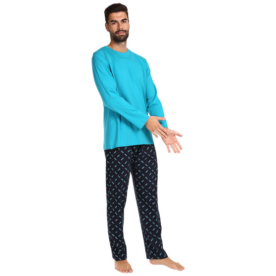 Pyjamas för män Gino multicolour (79147)