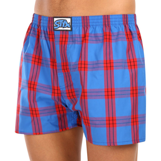 3PACK Boxershorts för herrar Styx klassisk elastisk flerfärgad (3A11456)