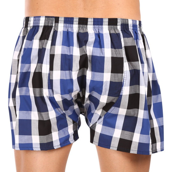 3PACK Boxershorts för herrar Styx klassisk elastisk flerfärgad (3A11789)