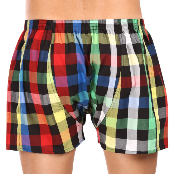 5PACK Boxershorts för herrar Styx klassisk elastisk flerfärgad (5A1112345)