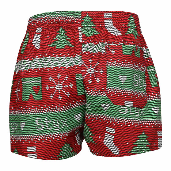 Barnshorts Styx konst klassisk elastisk jul stickad (J1658)