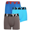 3PACK boxershorts för barn Styx sport elastisk flerfärgad (3GJ10379)