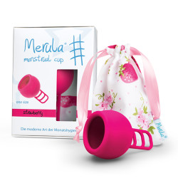 Menstruationskopp Merula Cup Strawberry (MER001)