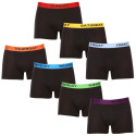 7PACK Boxershorts för herrar Nedeto svart (7NDTB001-week)