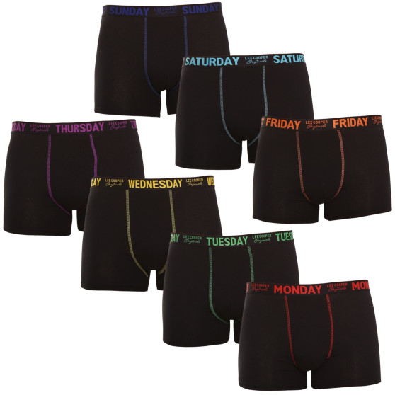 7PACK Boxershorts för herrar Lee Cooper svart (LCUBOX7P0110-1769913)