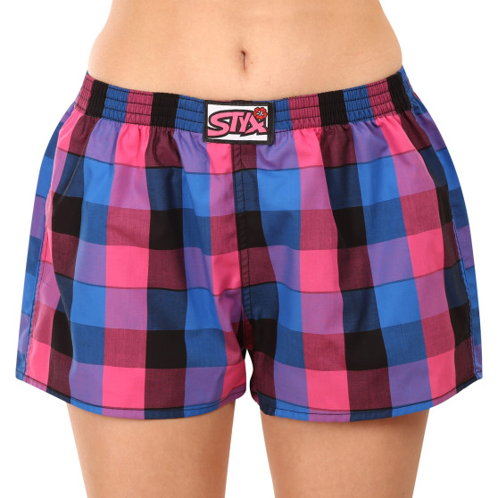 3PACK damshorts Styx klassisk elastisk flerfärgad (3K10812)