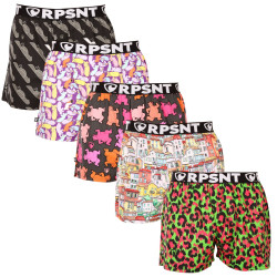 5PACK shorts för män Represent exklusiv Mike (R3M-BOX-070408091216)