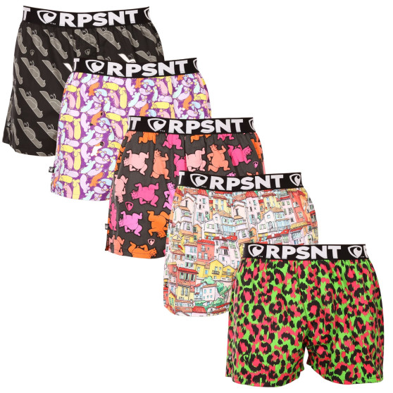 5PACK shorts för män Represent exklusiv Mike (R3M-BOX-070408091216)