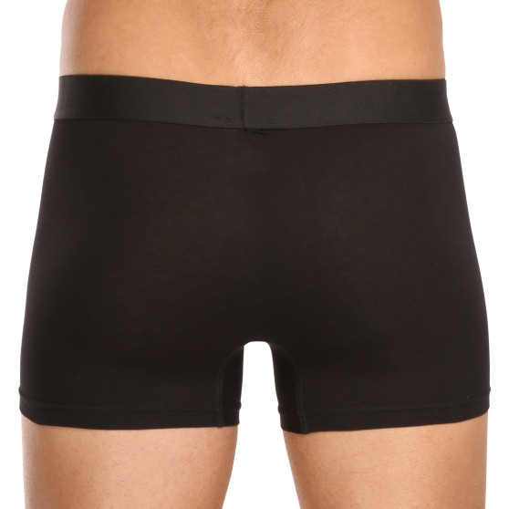 5PACK Boxershorts för herrar Nedeto oversized svart (5NBX001)