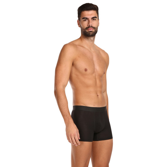 5PACK Boxershorts för herrar Nedeto oversized svart (5NBX001)