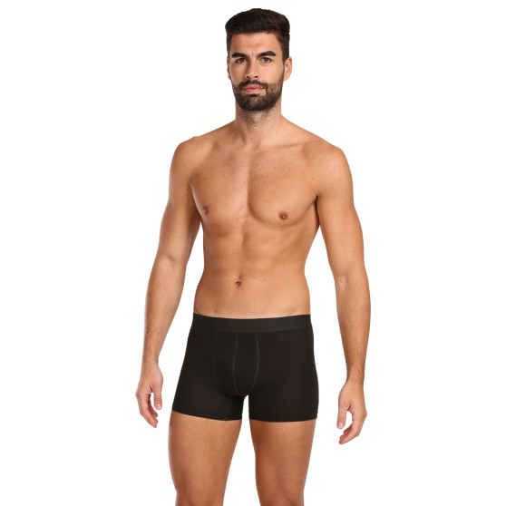 5PACK Boxershorts för herrar Nedeto oversized svart (5NBX001)