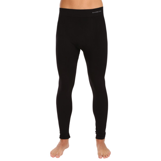 Gino sömlösa bambu leggings svart (95031)