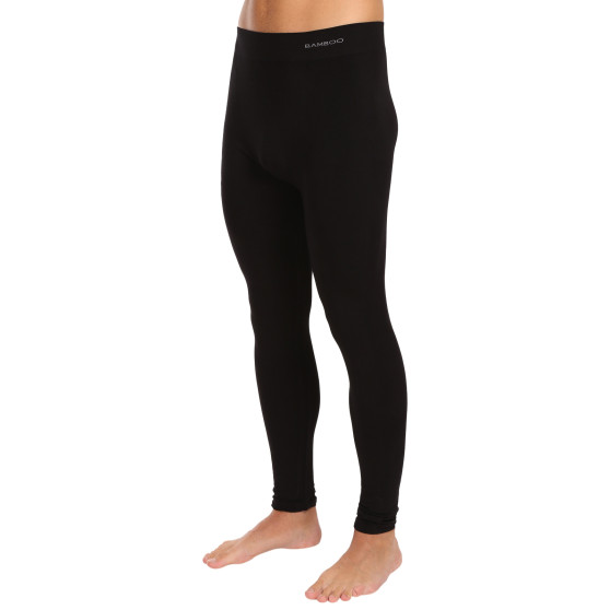 Gino sömlösa bambu leggings svart (95031)