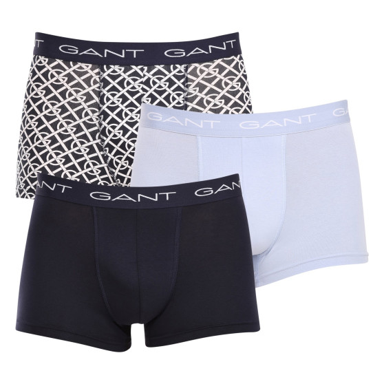 3PACK Boxershorts för herrar Gant multicolour (902333013-433)