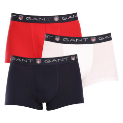 3PACK Boxershorts för herrar Gant multicolour (902333083-618)