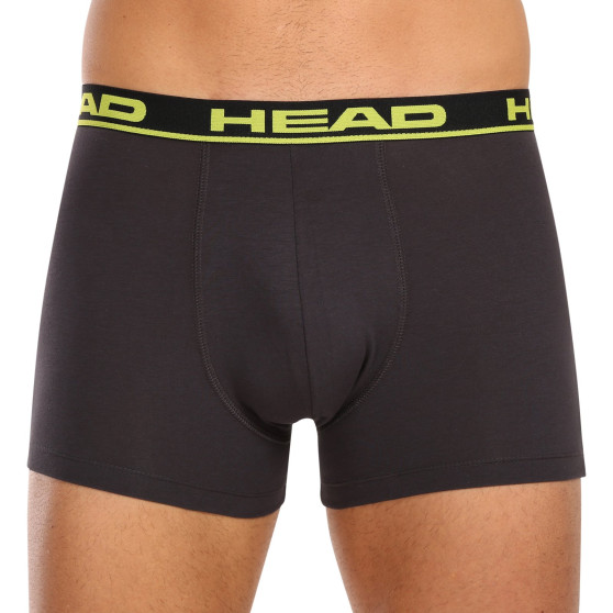 5PACK Boxershorts för herrar HEAD grey (701203974 020)