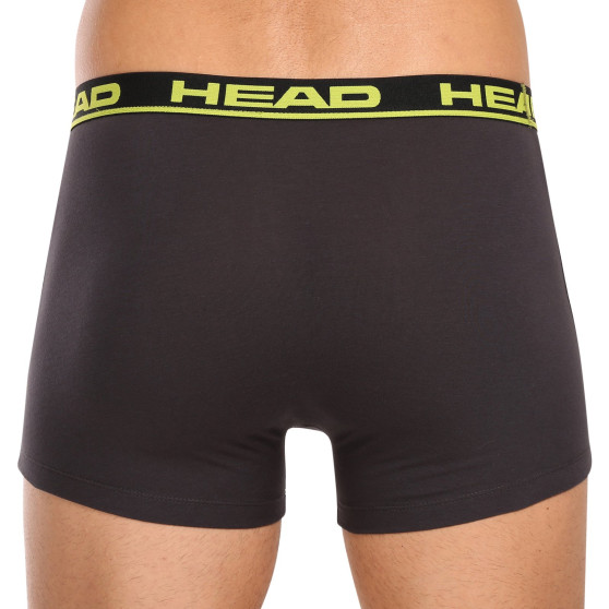 5PACK Boxershorts för herrar HEAD grey (701203974 020)