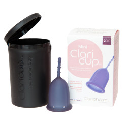 Menstruationskopp Claricup Violet 0 (CLAR05)