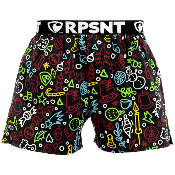 3PACK shorts för män Represent exklusiv Mike (R3M-BOX-07293138)