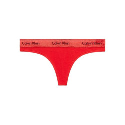 Stringtrosor för kvinnor Calvin Klein oversized red (QF7450E-XAT)