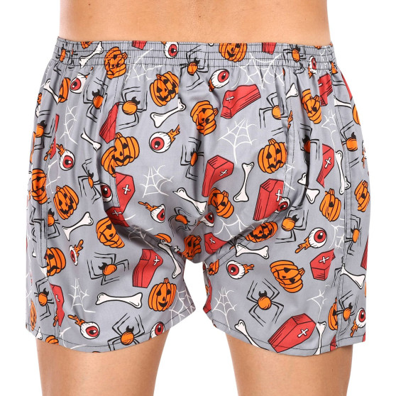 Boxershorts för herrar Styx art klassiskt gummi överdimensionerat Halloween coffin (E1752)