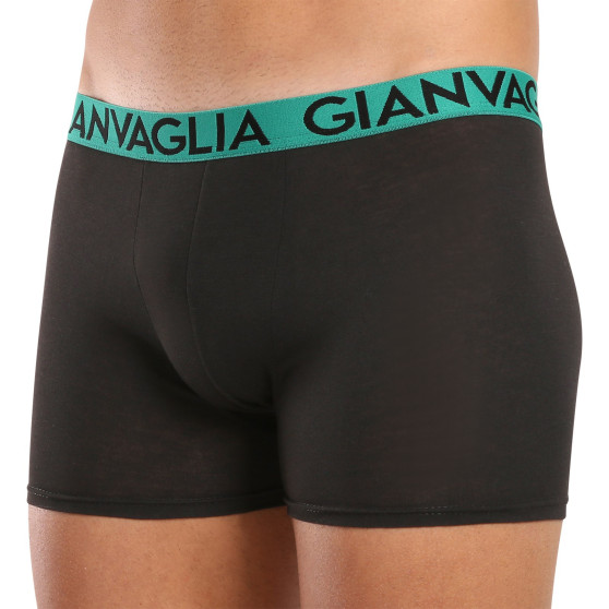 10PACK Boxershorts för herrar Gianvaglia svart (021)