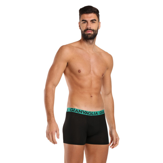 10PACK Boxershorts för herrar Gianvaglia svart (021)