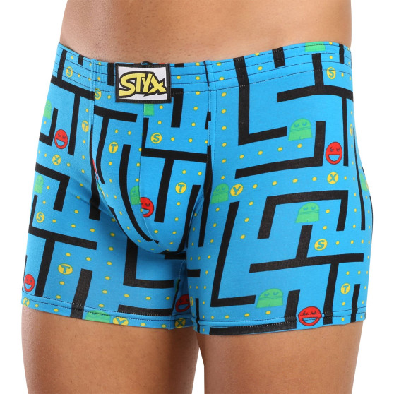 Boxershorts för män Styx lång art classic rubber game (F1259)