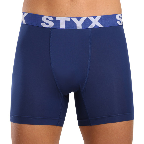 Funktionella boxershorts för män Styx mörkblå (W968)