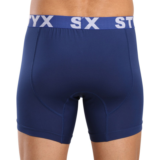 Funktionella boxershorts för män Styx mörkblå (W968)