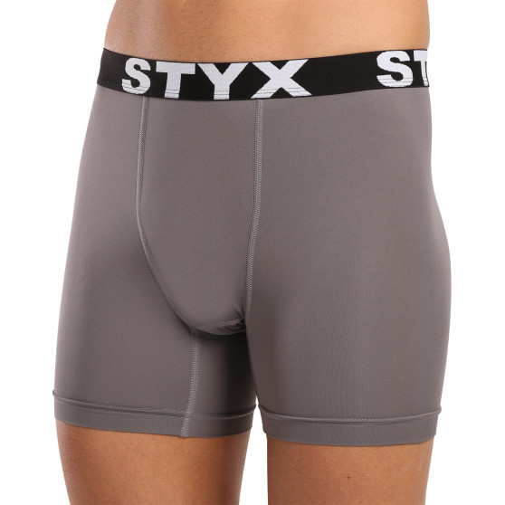 Funktionella boxershorts för herr Styx mörkgrå (W1063)