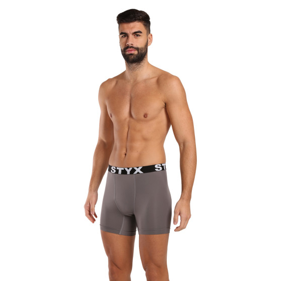 Funktionella boxershorts för herr Styx mörkgrå (W1063)