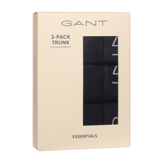 3PACK Boxershorts för herrar Gant blå (900013003-410)