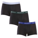 3PACK Boxershorts för herrar Gant svart (902333003-005)