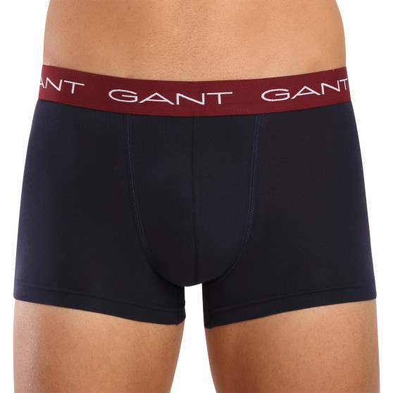 3PACK Boxershorts för herrar Gant blå (902333003-604)